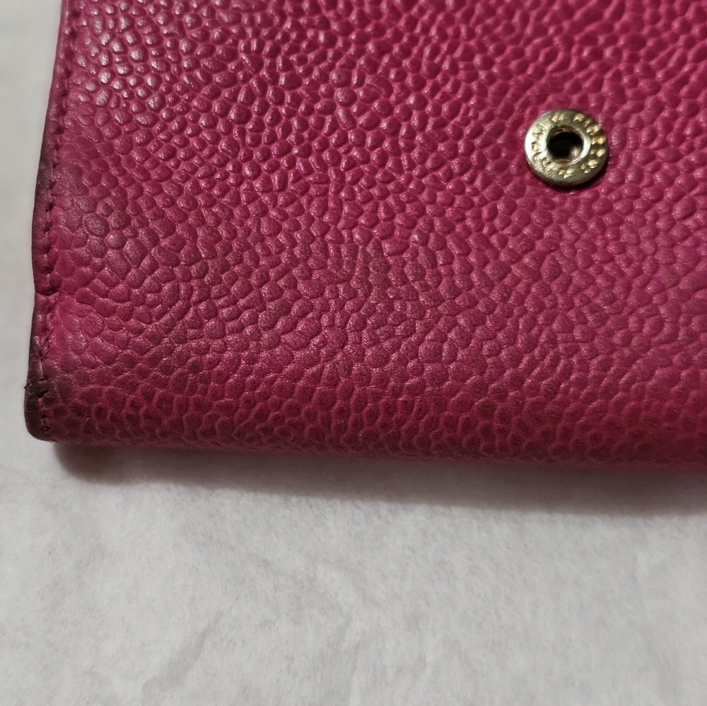 Chanel Pink Caviar Leather Wallet - Picture 6 of 12